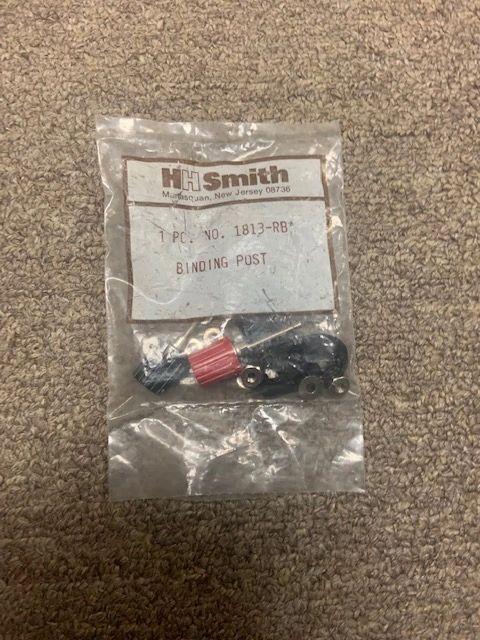 HH Smith 1813-RB Binding Post. New. (D1)