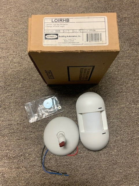 Hubbell LOIRHB LightOWL Occupancy Sensor, Passive Infrared. (43)