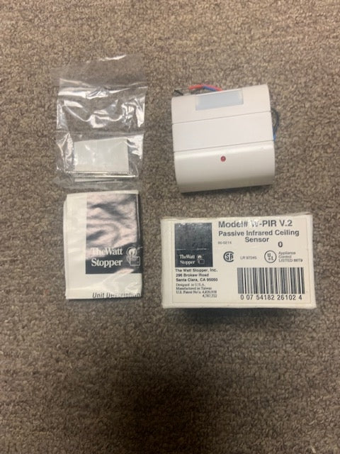 Wattstopper W-PIR, WPIR, Version 2. V.2. Passive Infrared Sensor