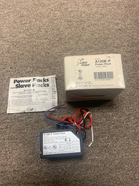 Wattstopper A120E-P Power Pack. New. 120AC, 60Hz.
