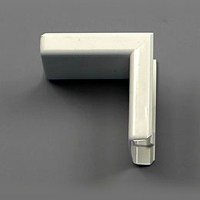 Wiremold NMW7 On Wall PVC Inside Elbow. White.