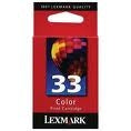 Lexmark 33 Color Cartridge. New. OEM. 200 Page Count.