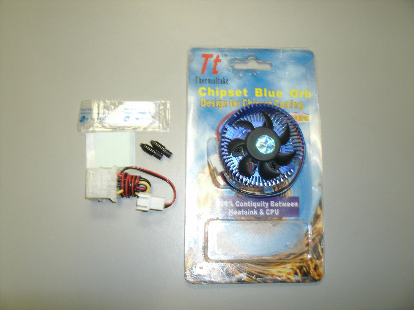 Thermaltake TGF020 Blue Orb VGA Cooling Fan. New.