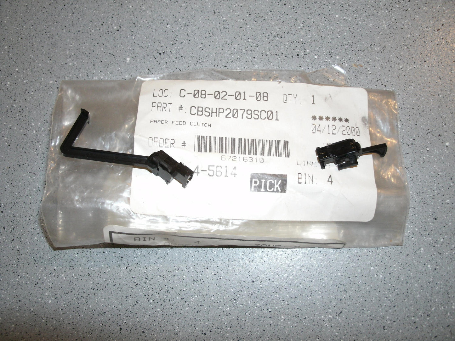 Sharp Paper Feed Clutch. CBSHP2079SC01. New.