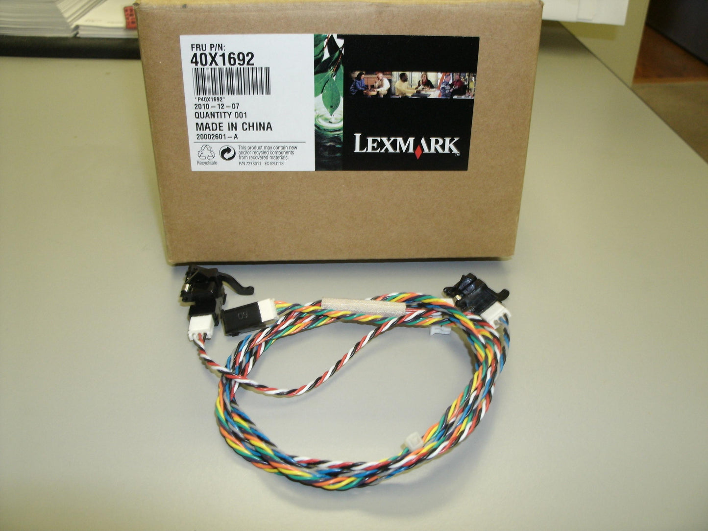 Lexmark 40X1692 S2/XPAR/NMS/MPF Cable Assembly New OEM
