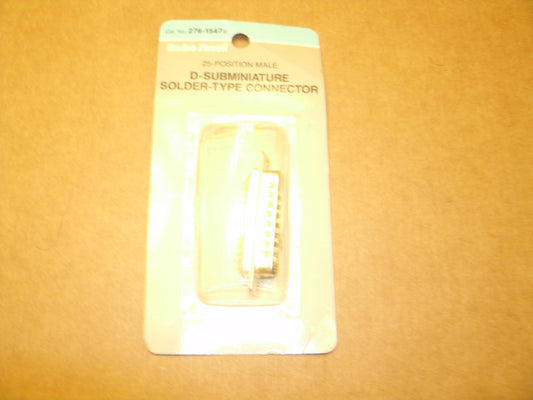 Radio Shack 276-1547B 25 Position Male.