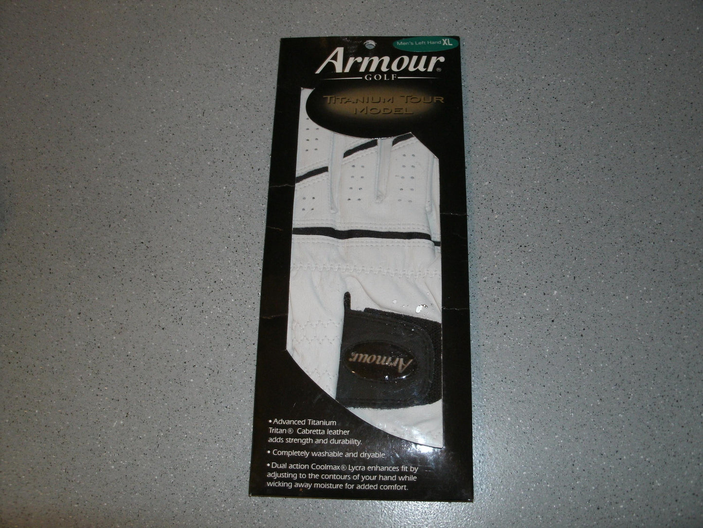 Armour Golf Glove. X-Large. Men's Left Hand. New.