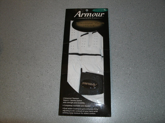 Armour Golf Glove. X-Large. Men's Left Hand. New.