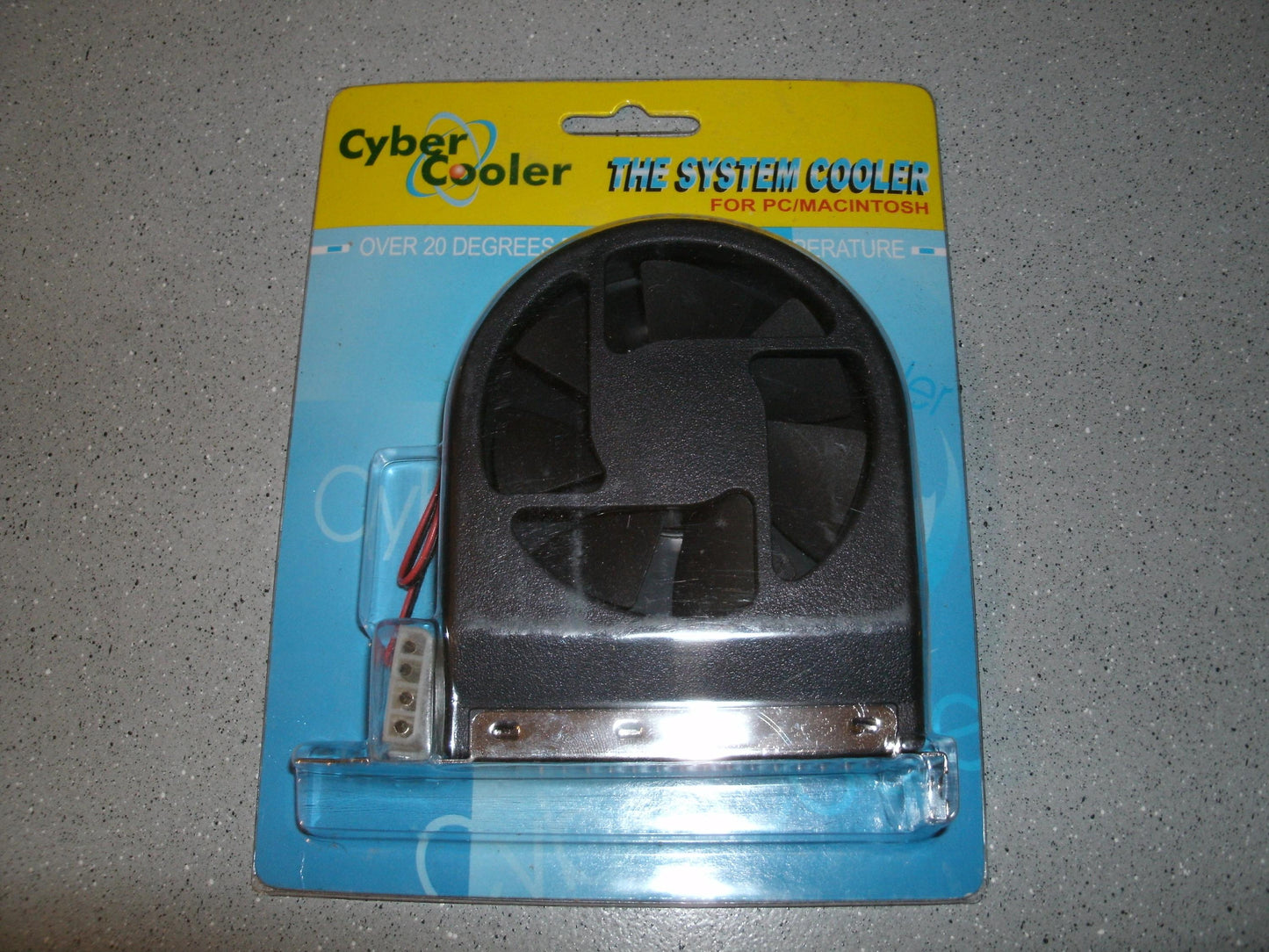 Cyber Cooler SC-080 Expansion Slot Case Cooling Fan. New.