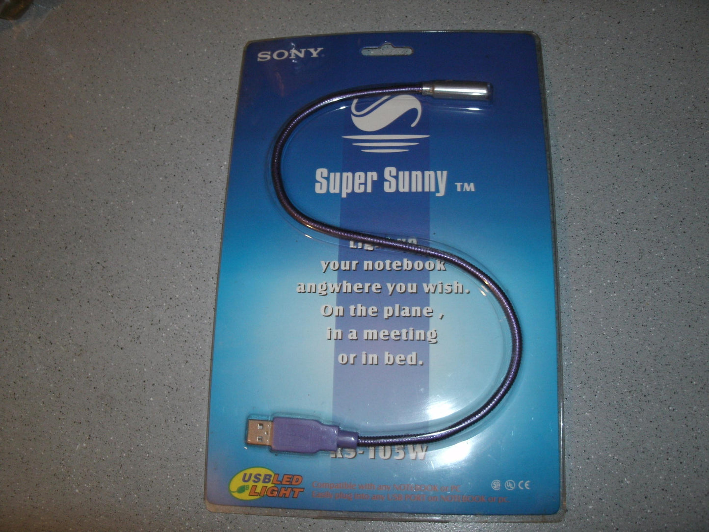 Sony USB Adjustable LED Light. RW-105W.