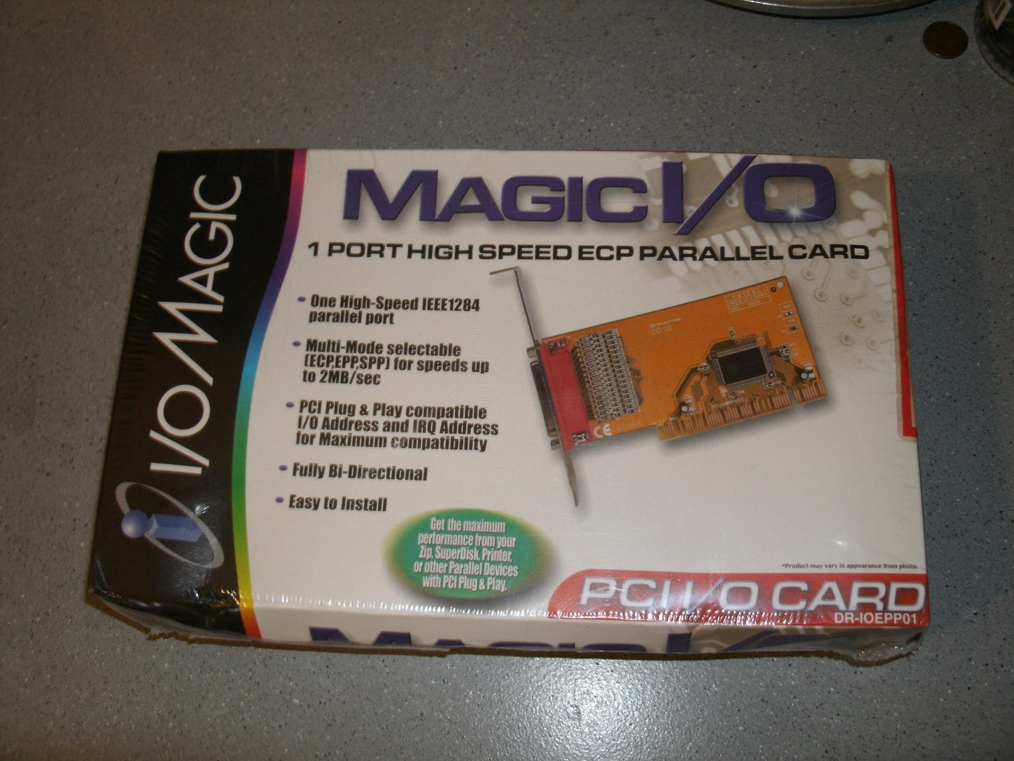 I/O Magic DR-IOEPP01 1 Port High Speed ECP Parallel Card for PCI