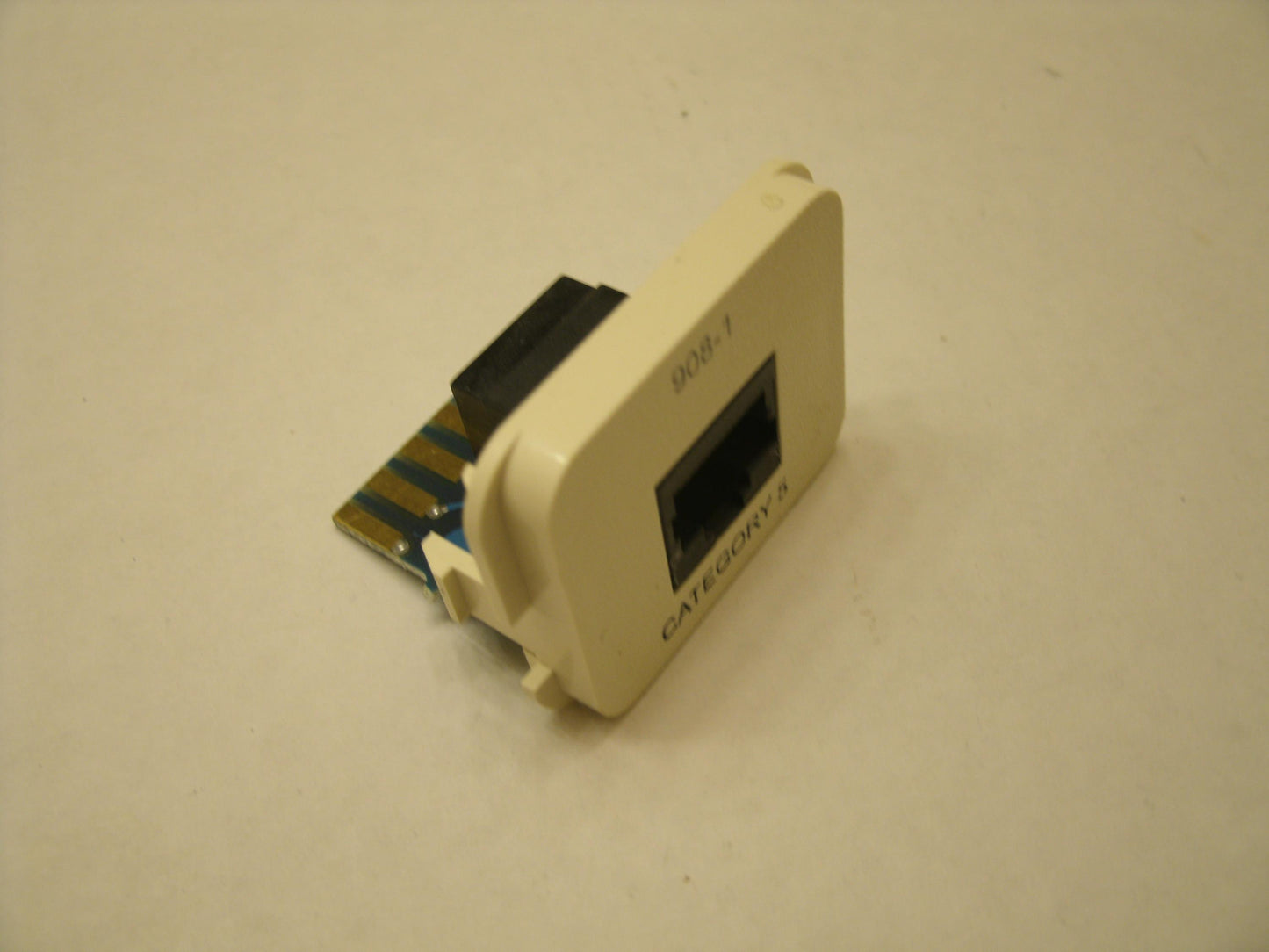 Tyco 558908-1. RJ-45 Almond. Category 5. New.