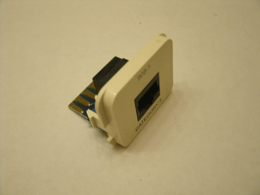 Tyco 558908-1. RJ-45 Almond. Category 5. New.