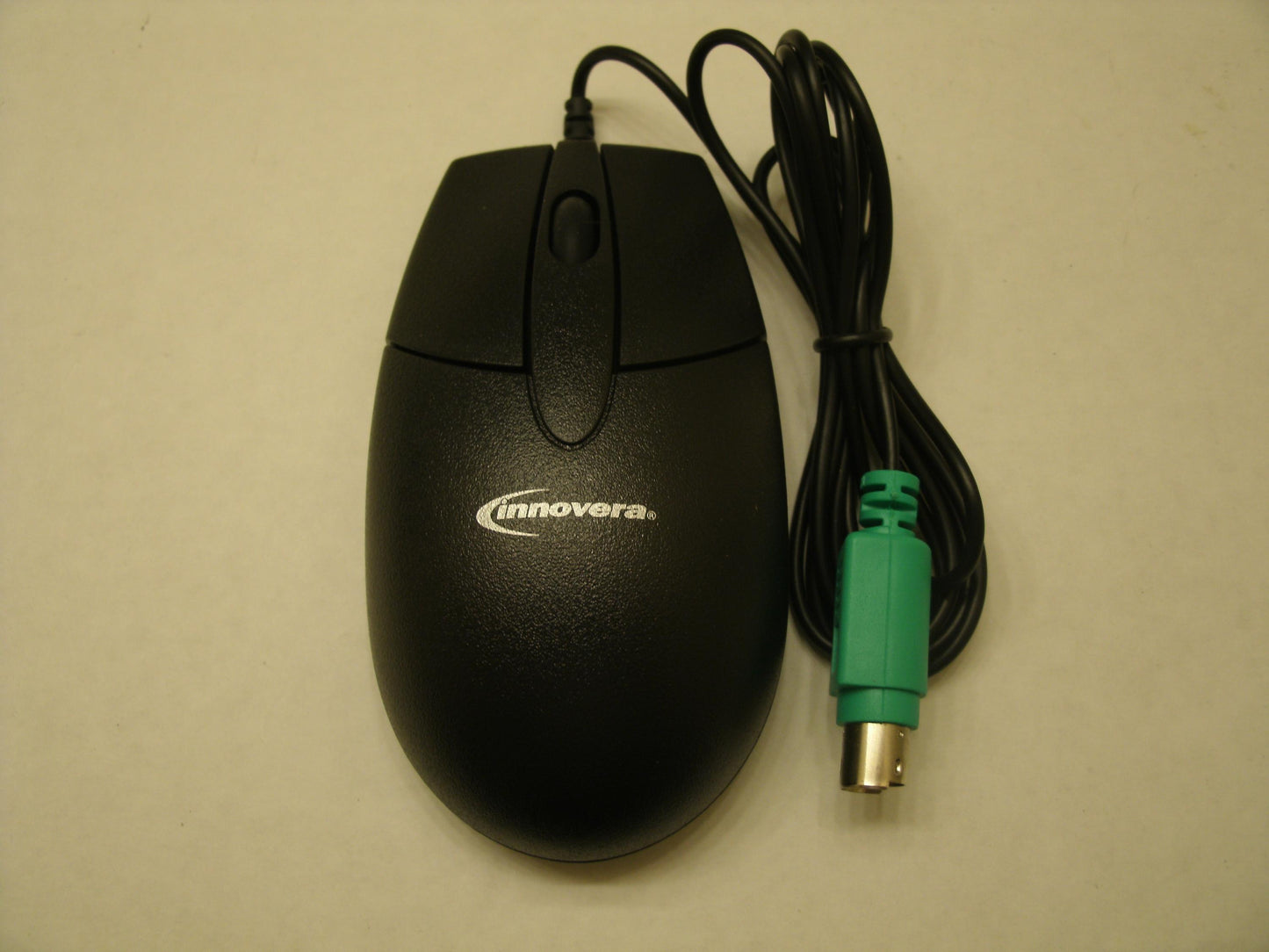 Innovera IVR-61023 PS/2 Scroll Mouse. New. Black.