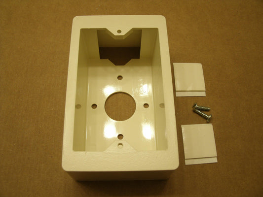 AMP 558251-1. Almond Surface Mount Box. New.