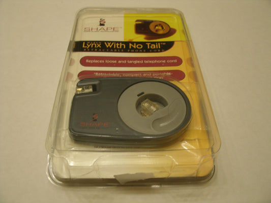 Retractable Modem 88802 Data Port Cord. 8 Feet. New. RJ-11.