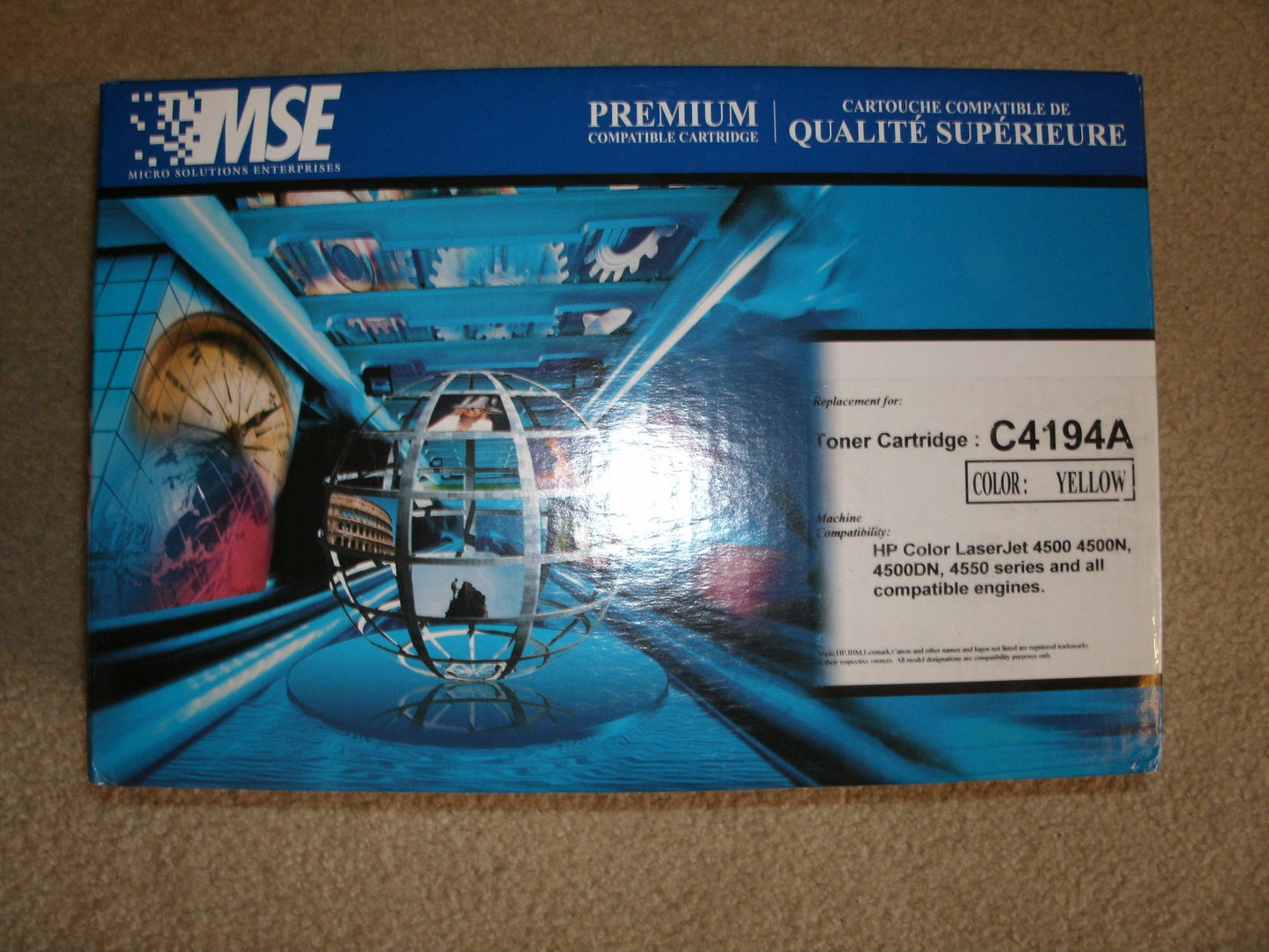HP C4194A Yellow Cartridge. New.
