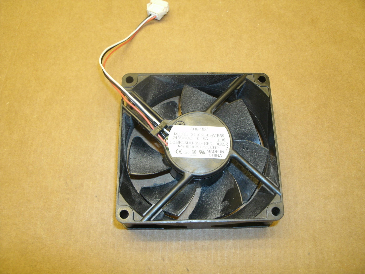 Canon FH6-1921 24V DC, 0.15A. Printer Internal Fan.