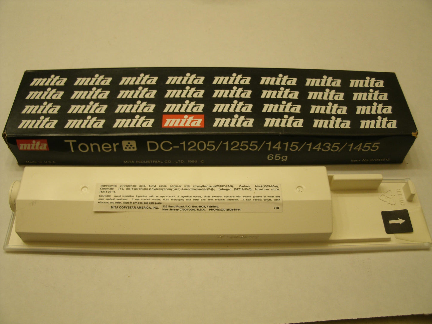 Mita 37041013 Toner DC-1205. New. 1 Cartridge.