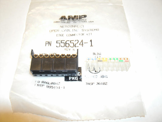 AMP 556524-1 Net Connect Edge Connector Kit. New.