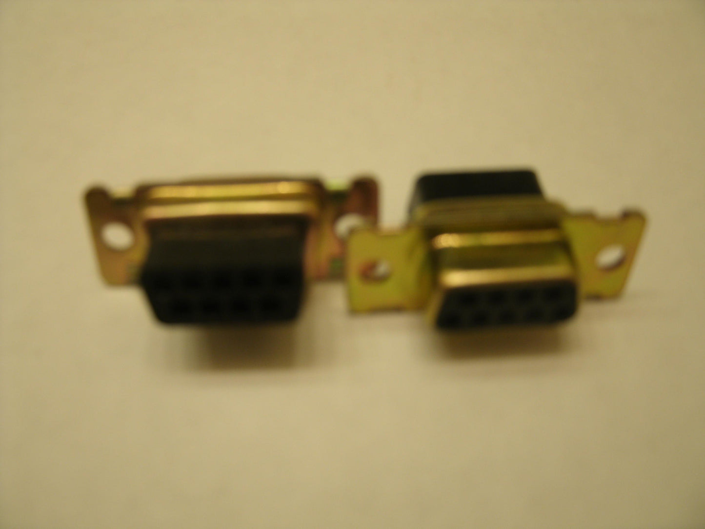 DB9 Female to DB9 Female with Screw Holes. Connector.