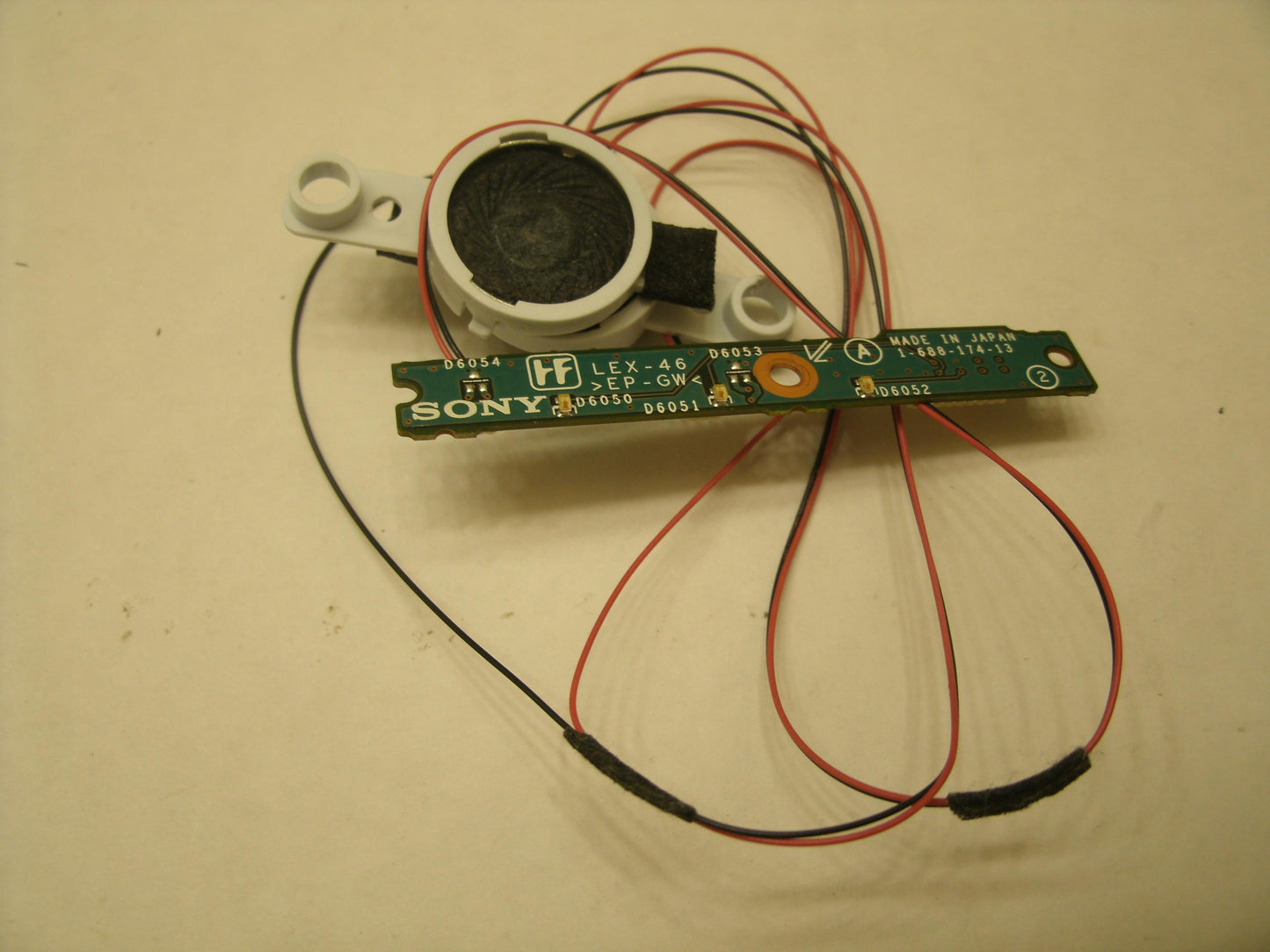 Sony VAIO PCG-TR LED and Speaker Board. 1-688-174-13.