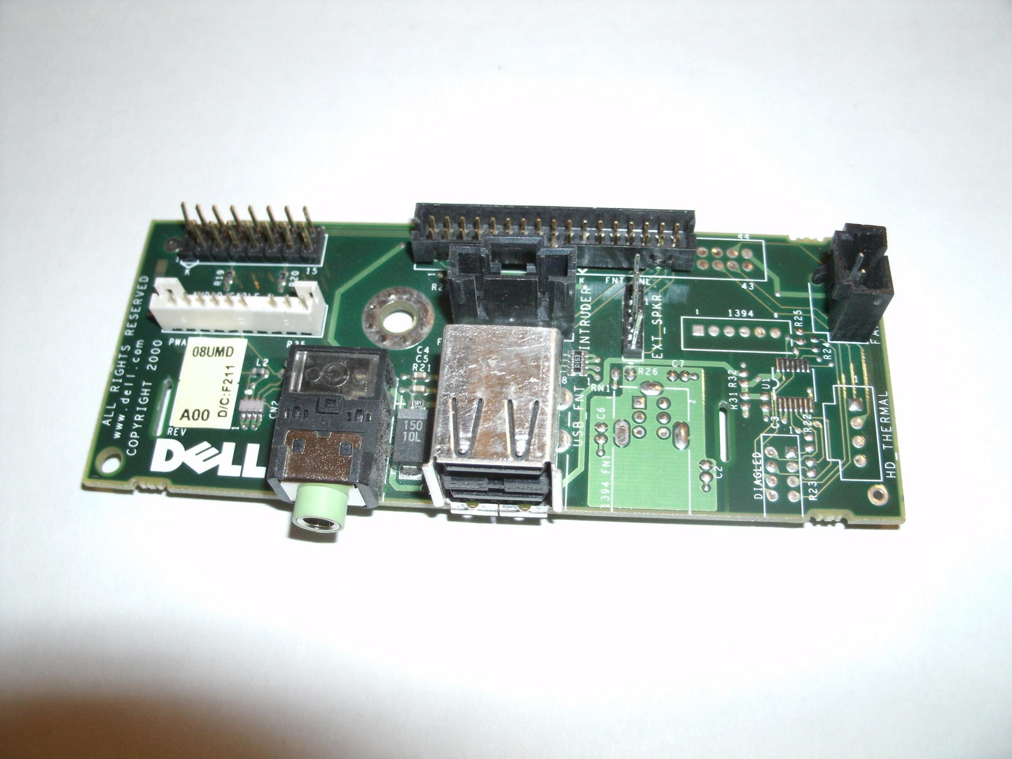 Dell Optiplex 08UMD Front I/O USB Card. Refurbished.