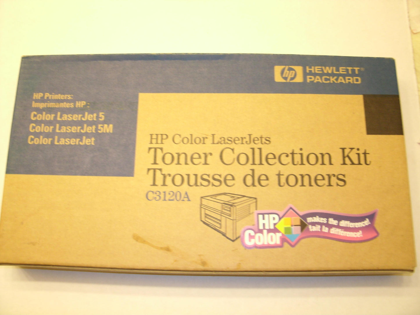 HP C3120A Toner Collection Kit. New. OEM. C3120-60001.