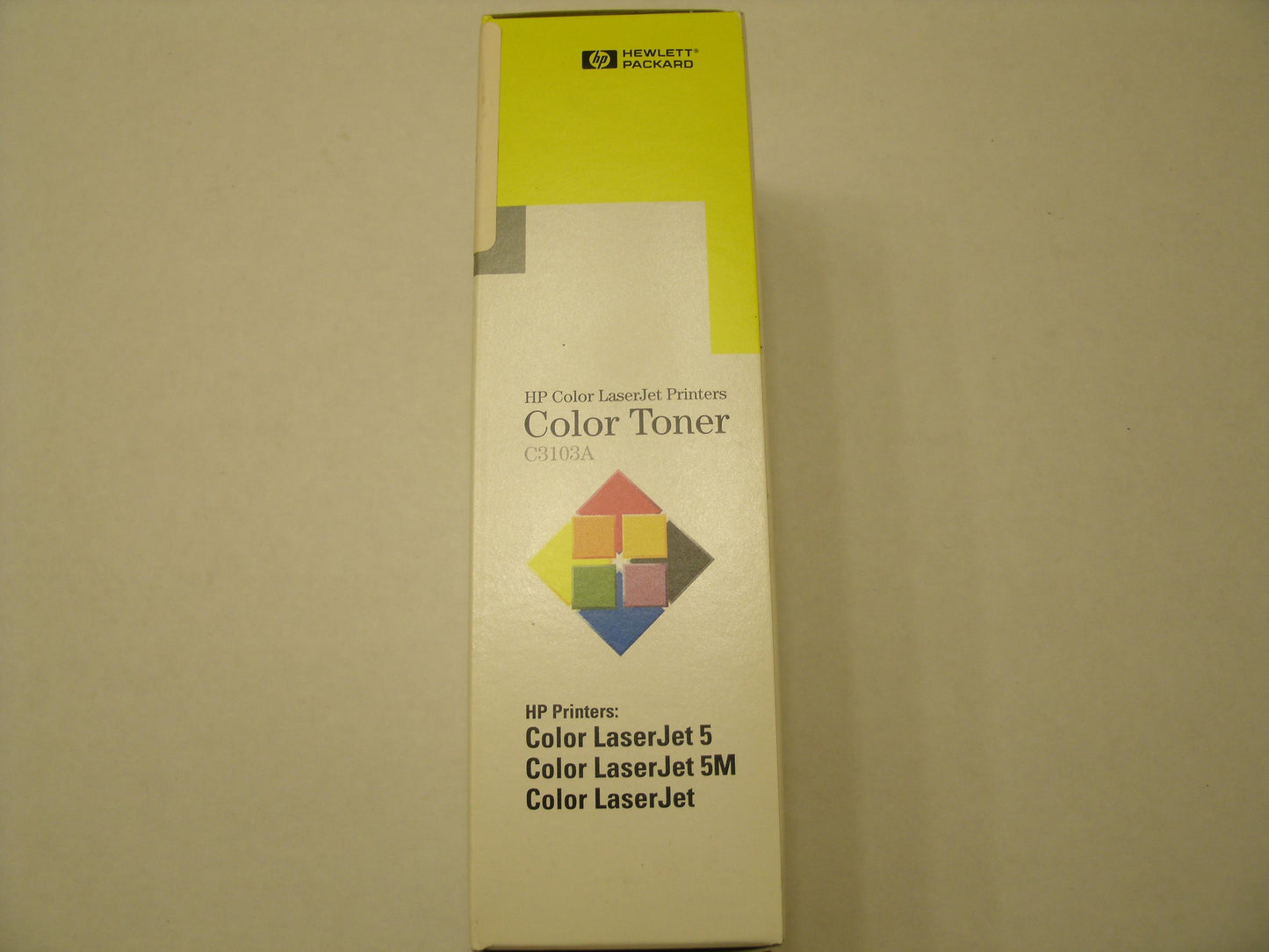 HP C3103A LaserJet Yellow Toner Bottle. New.