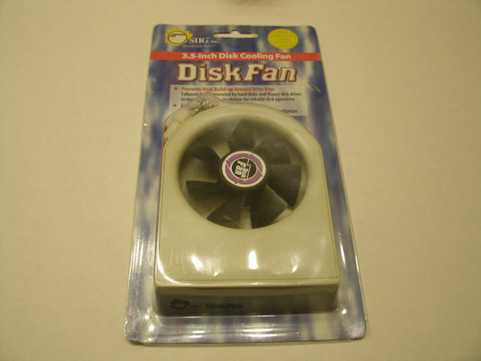 SIIG EL2107 3.5" Disk Cooling Fan. New. 662774021072