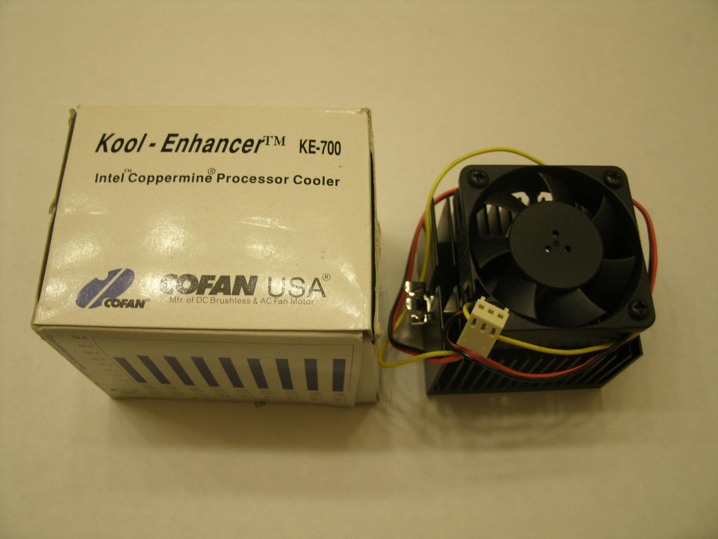 Kool-Enhancer KE-700 Processor CPU Fan. New.