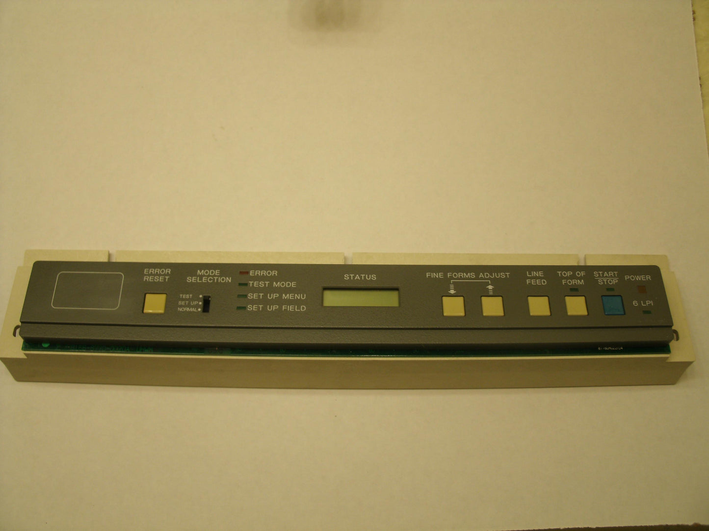 Fujitsu B02B-1500-D011A Operation Control Panel.