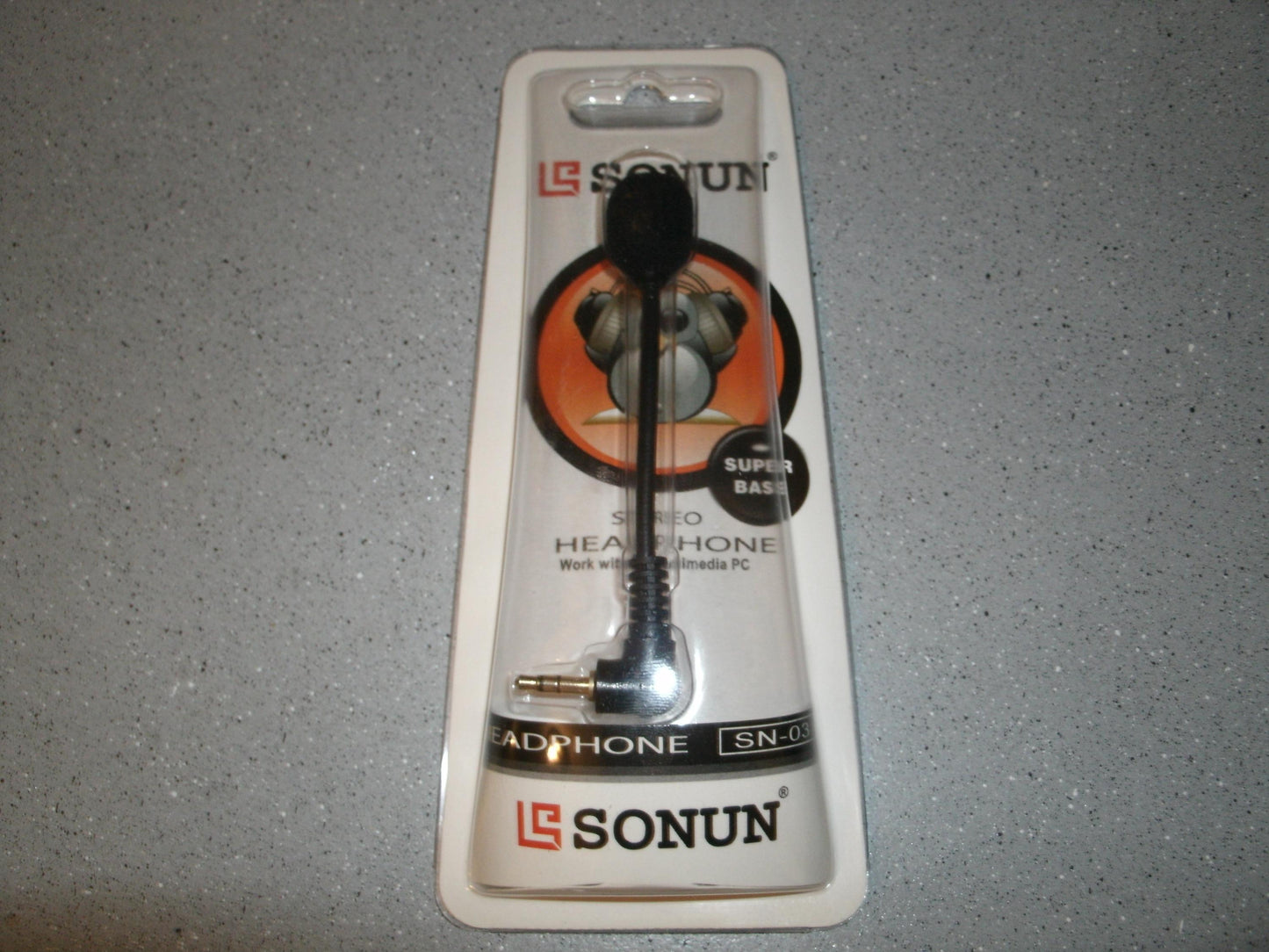 Sonun SN-03 Mini 3.5mm Flexible Stereo Microphone. New.