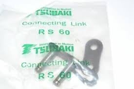 Tsubaki RS 60. RS60-2-CL Connecting Link. New. Lot Of 5. (34)