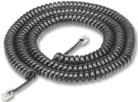 Philips SWL4165/17 25' Black Telephone Handset Cord. New.