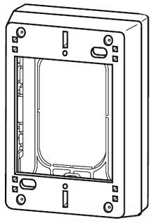 Wiremold Sure-Snap Device Box 2347 Surface Mount Box. New.