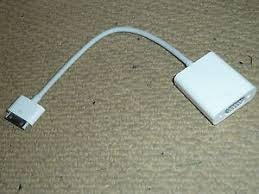 Apple A1368 Mini DisplayPort to VGA Adapter MB572Z/B.