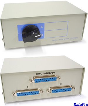 Data Switch. DB25 A/B. New.