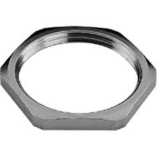 Altech 6000487 Nickel Plated Brass Locknut. New.
